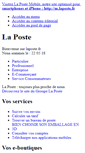 Mobile Screenshot of courrier.laposte.fr